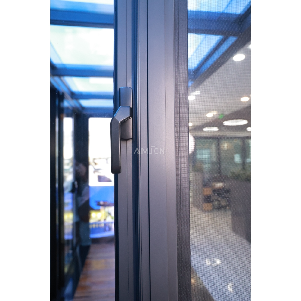 AMJ Factory Australian Standard Doors Window Manufacturers Hurricane Impact Cheap Aluminum windows Aluminum Casement Windows