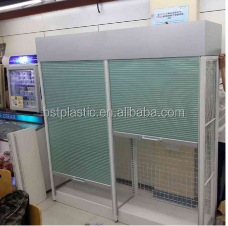 Tambour Door Track and Slat Profile