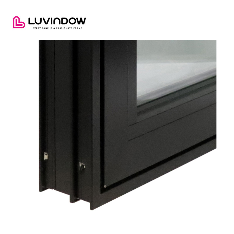 30% Discount Residential Energy Efficient Tilt Turn Windows Triple Glazed Extra Narrow Frame Aluminum Window Sample