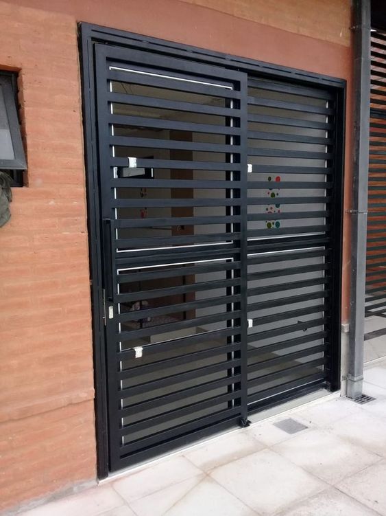 CBMmart Customization Burglar Bars Windows Retractable Commercial Security Aluminum Doors for Supermarket Anti-Theft Industrial