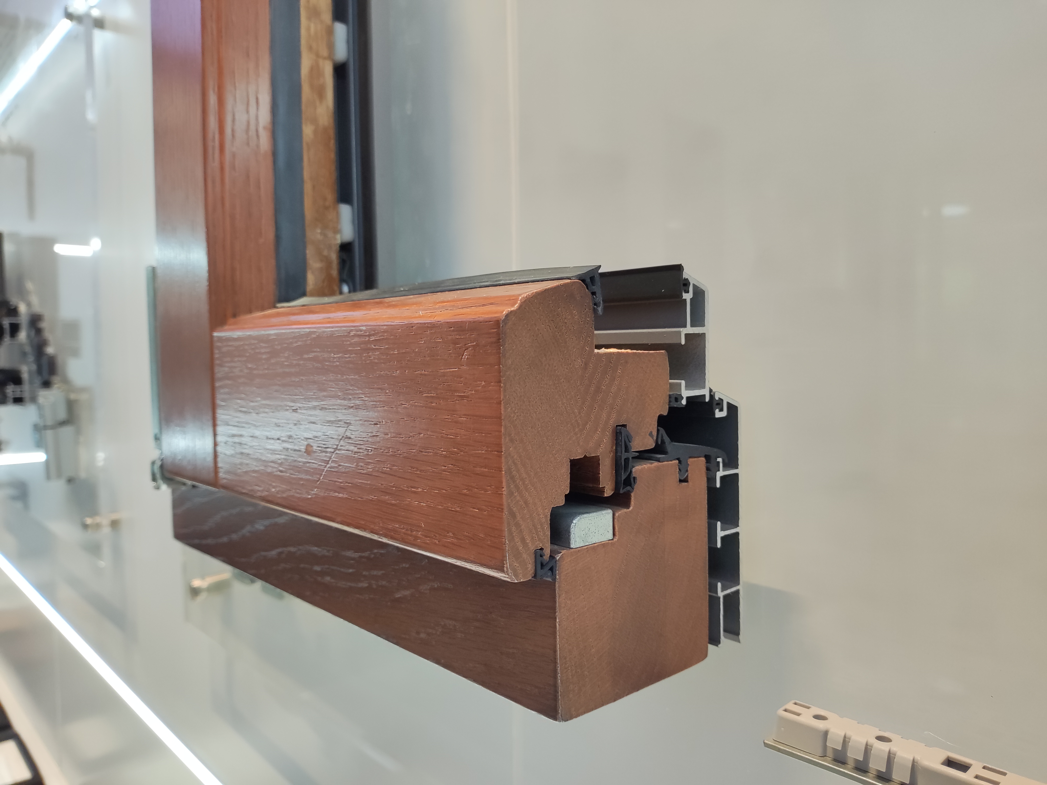 Aluminum-clad wood