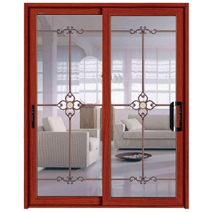 Latest Designs Balcony Sliding Doors Double Glazed Aluminum Sliding Windows and Doors