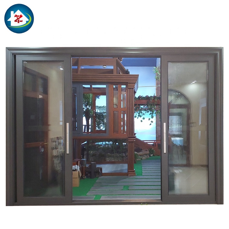 Aluminium Sliding Stained Glass Interior Doors and windows