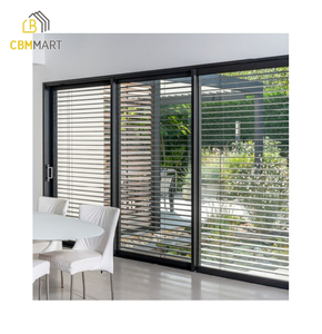 CBMmart Customization Burglar Bars Windows Retractable Commercial Security Aluminum Doors for Supermarket Anti-Theft Industrial