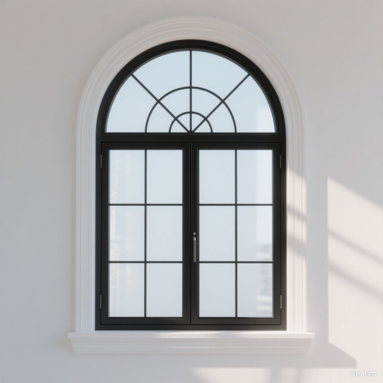 European Style Custom Aluminum Casement Windows Double Glazed Tilt Turn Design for Kitchen Bay Swing French Window Transom