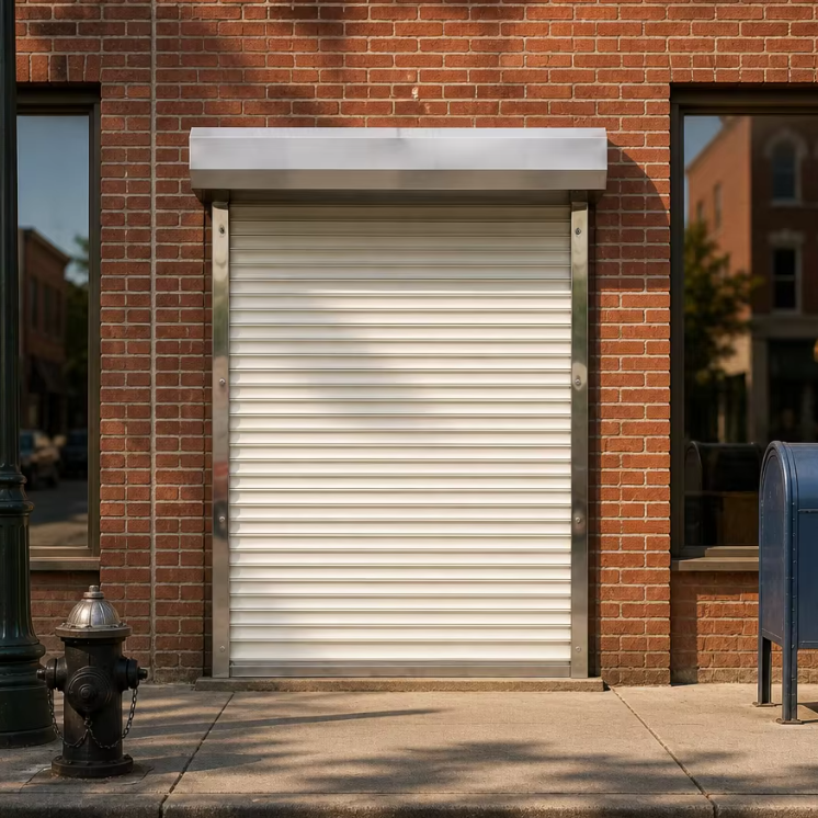 Thickened Durable Security Anti-theft Automatic Roll up Garage Doors Storefront Shop Aluminum Roller Shutter Door