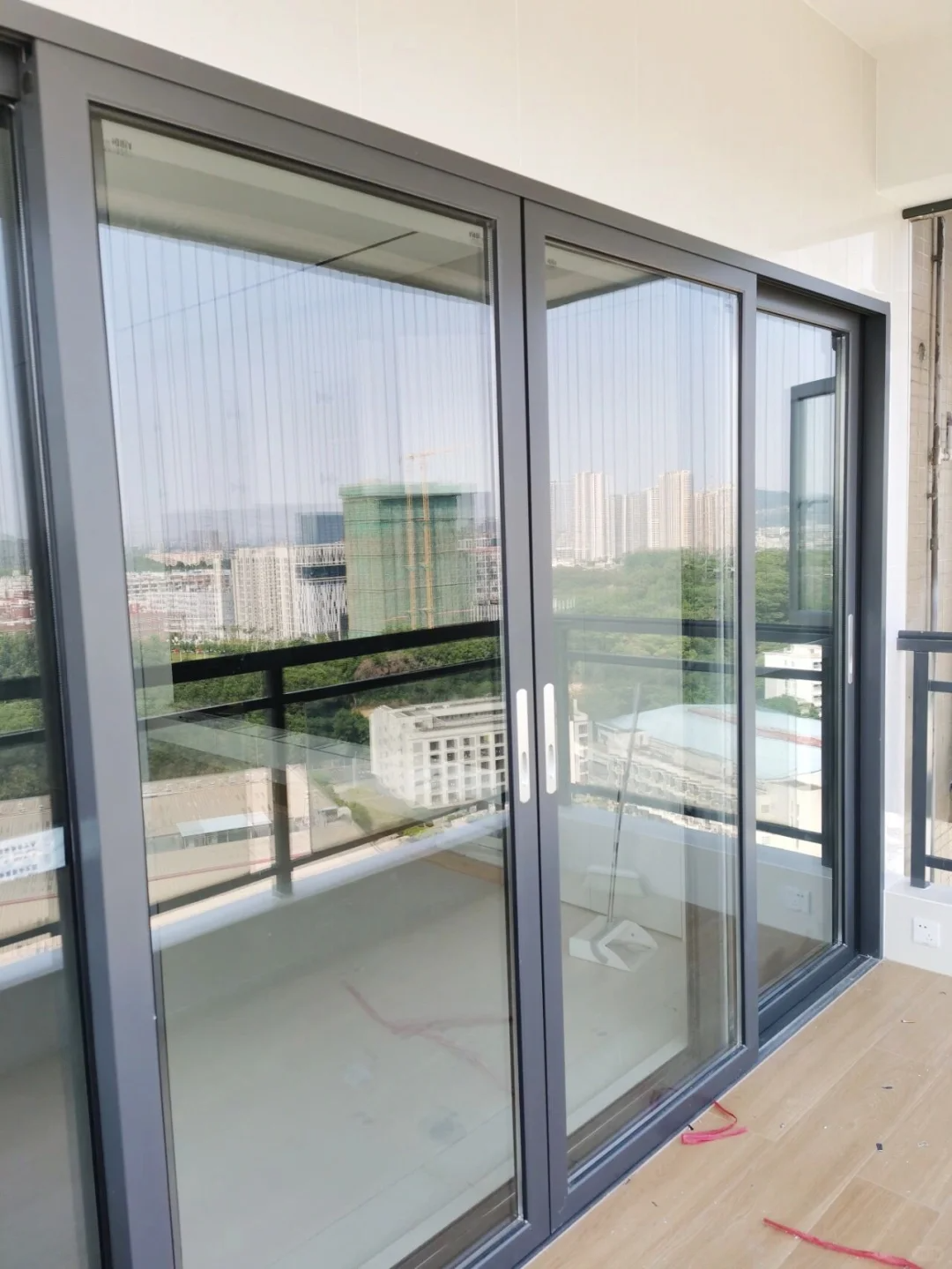 USA Texas Stock Self Pickup Aluminum Sliding Doors for Residence Easy to Install Hurricane Impact Sliding Patio Doors