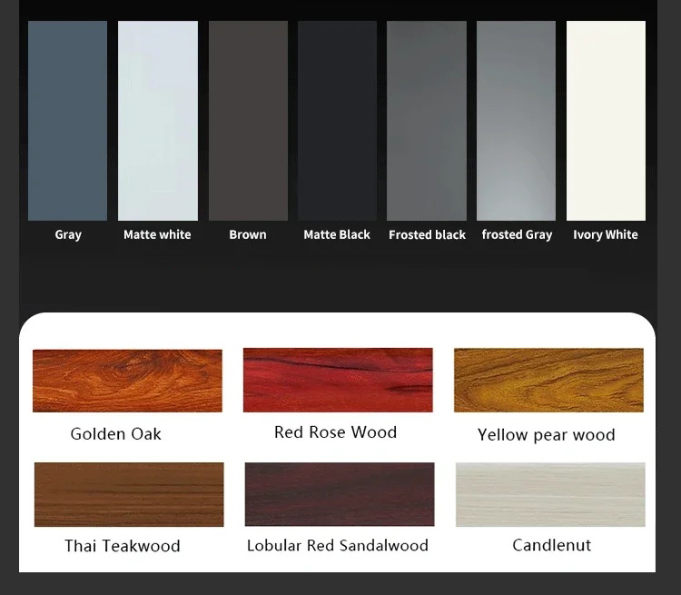 High Quality Aluminum Casement Door Exterior French Doors Laundry Swing Doors Support Customization