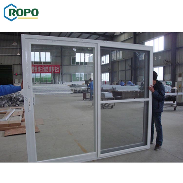 Double Glass Floor Corner Fixed Window