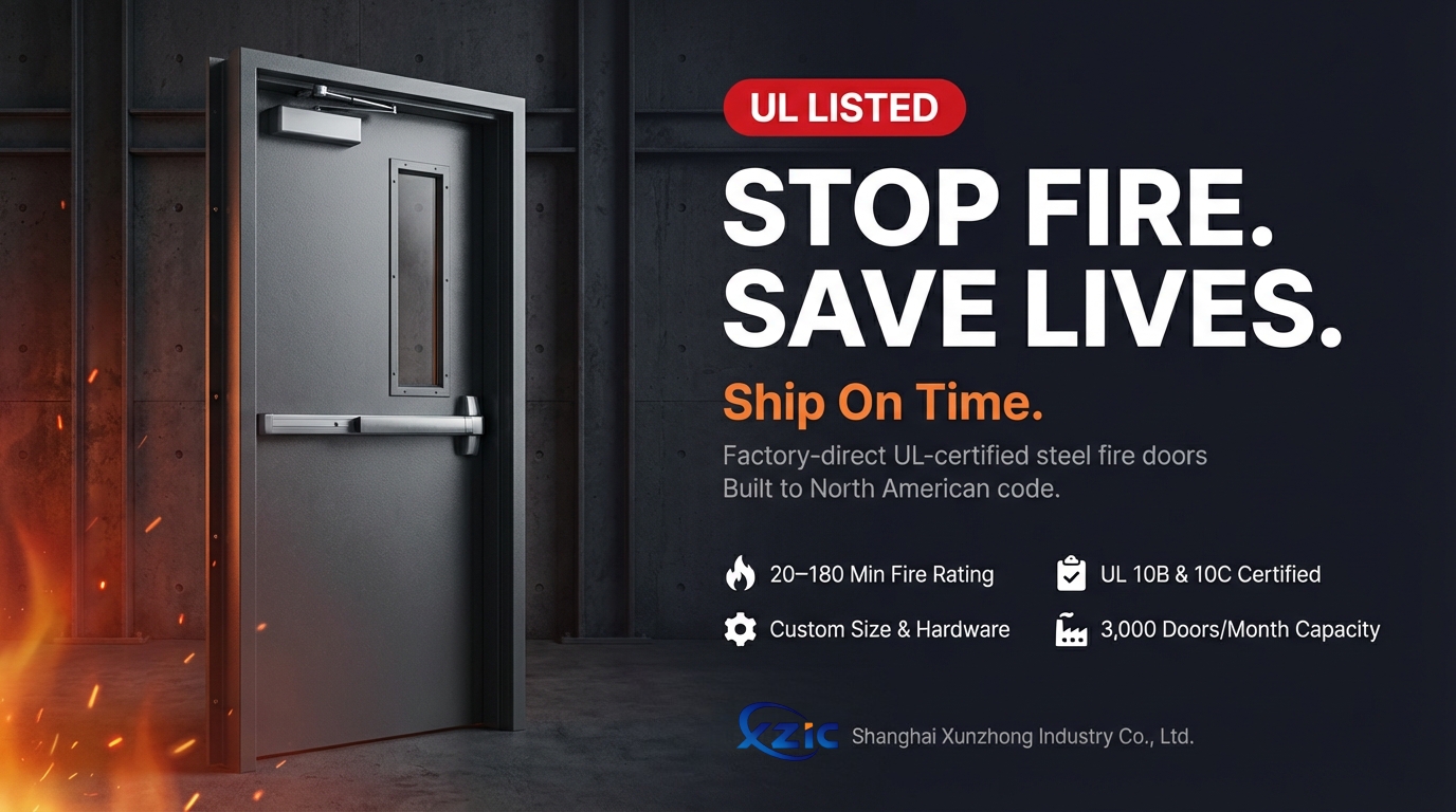 Commercial Steel Fire Door Showcase