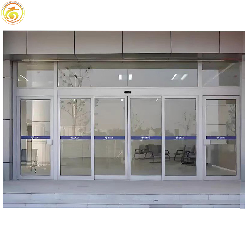 Modern Architectural Facade Entryway Glass Aluminum Storefront Doors Commercial Building Exterior Design