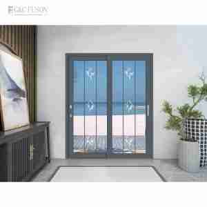 Commercial Electric Motorized Aluminum Glass Sliding Terrace Doors