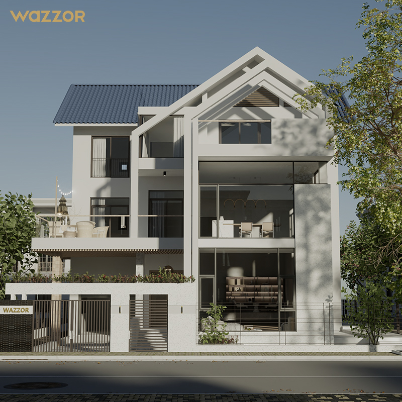 Wazzor House Windows For Sale Factory Direct Price Aluminum Glass Casement Window With Mosquito Fly Net Screen
