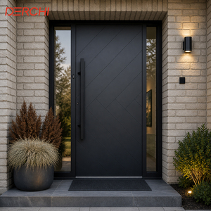 Commercial Fire Rated Aluminum Exterior Security Door