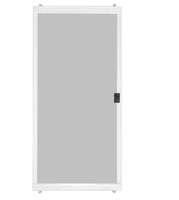 New Anti Air Aluminum Alloy Black White Fiberglass Sliding Screen Doors
