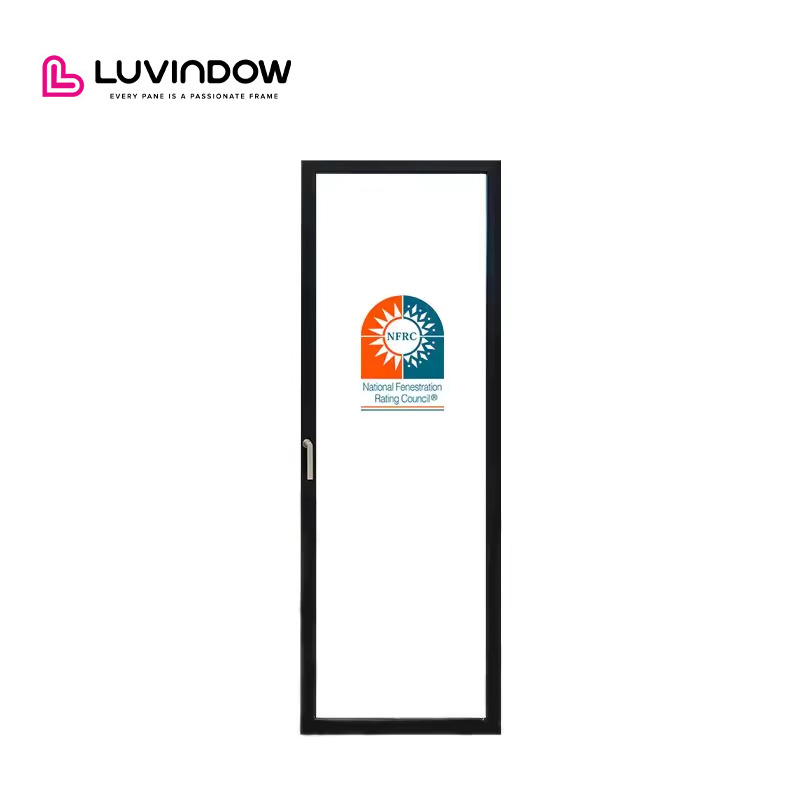 High Security Slim Frame Aluminum Tilt Turn Window Alloy Modern Home Ventilation TX