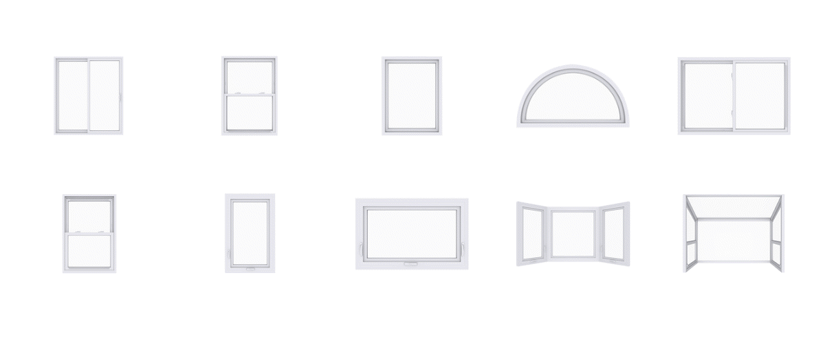 AS2047 Australian Standard Aluminium Alloy Double Glazed Glass Door and Aluminum Casement Window