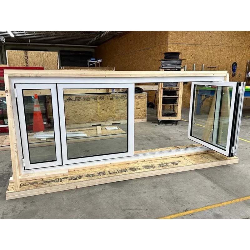 Customized Soundproof Huge Mobile Folding up Glass Center Pivot Size Aluminum Door Sliding Window for Villa