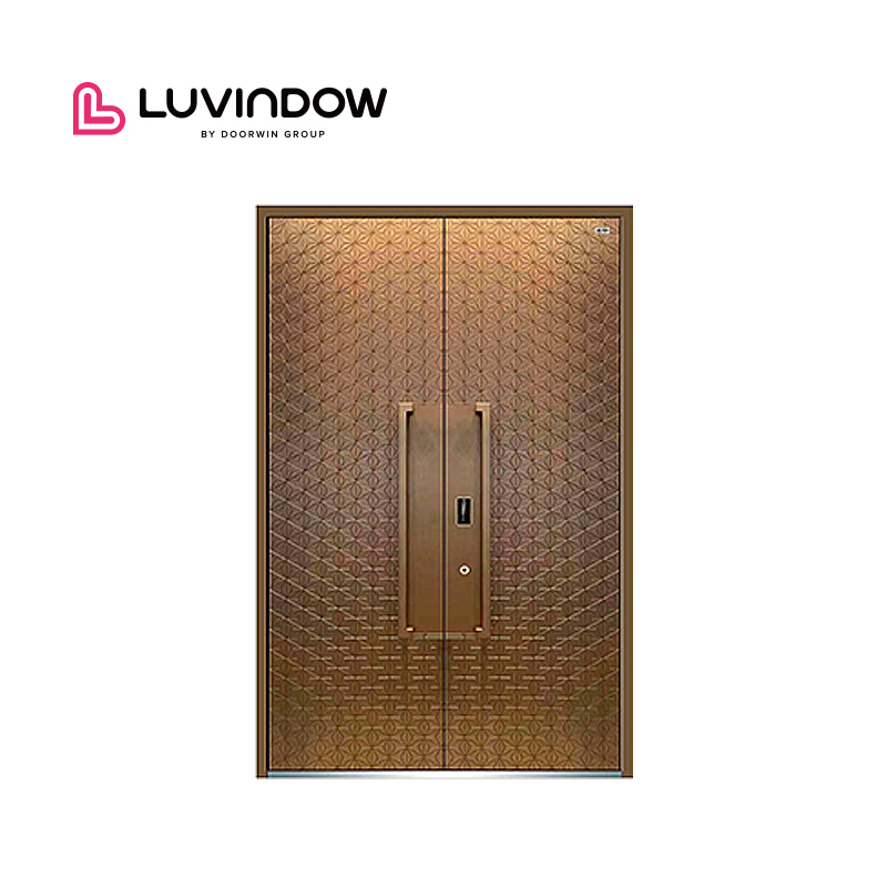 AS2047 Luxury Aluminum Single Entrance Doors Home Doors External Sound Insulated Fire Proof Exterior Front Entry Hurricane Doors
