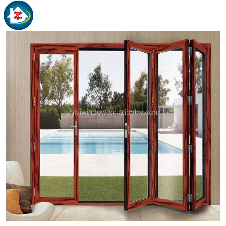 Aluminum folding door