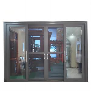 Aluminium Sliding Stained Glass Interior Doors and windows