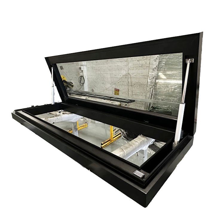 DEMEA Commercial Aluminum Electric Skylight Window Artificia Low-e Glass Skylight Roof Window