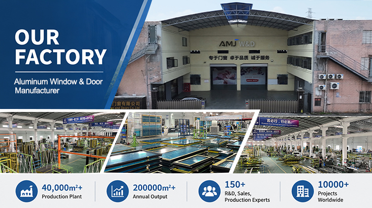 AMJ 80 Series Casement Window View 2