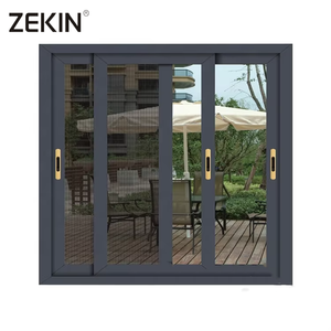 ZEKIN Weatherproof Aluminum Sliding Windows