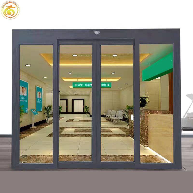 Modern Architectural Facade Entryway Glass Aluminum Storefront Doors Commercial Building Exterior Design