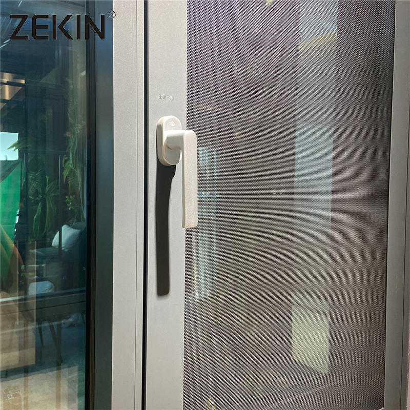 ZEKIN Casement + Tilting Aluminum Windows Double Sound insulation Big Glass Windows