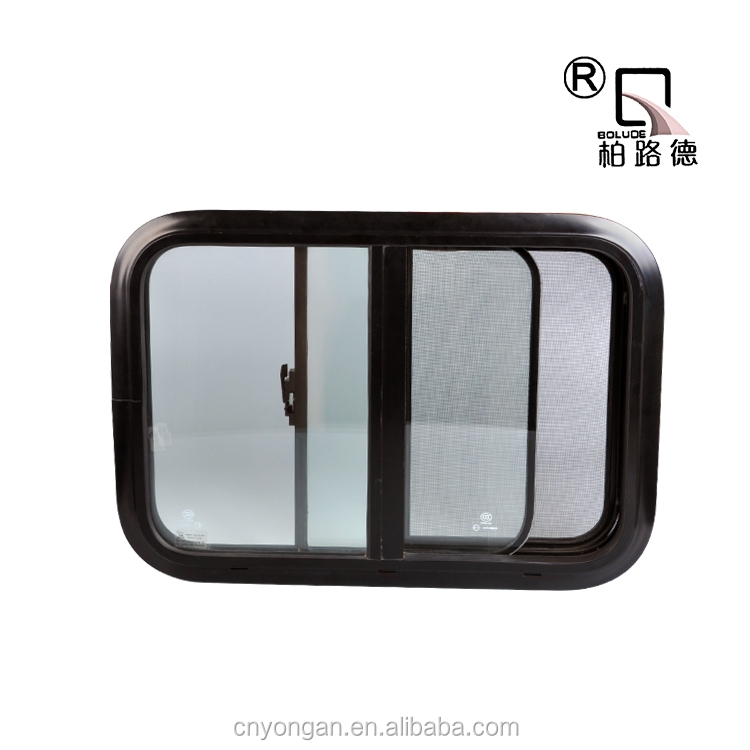 Double Glazed Aluminum Frame Side Sliding Motorhome &amp; Rv Window for Sale