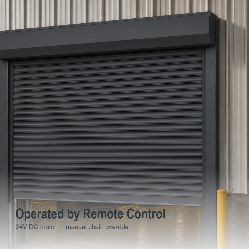 Outdoor Aluminum Alloy Roller Shutter Door Waterproof Windproof For Warehouse Shop Hotel Villa Buyers Custom Order
