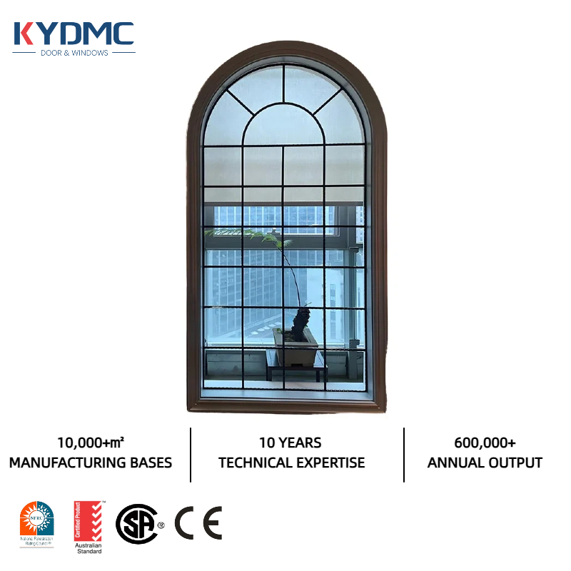 American Design Heavy Duty Casement windows with Screen Black Frame Double Glazed Window Casement windows