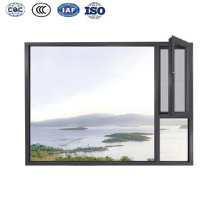 Modern Soundproof Thermal Break Aluminum Sliding Windows