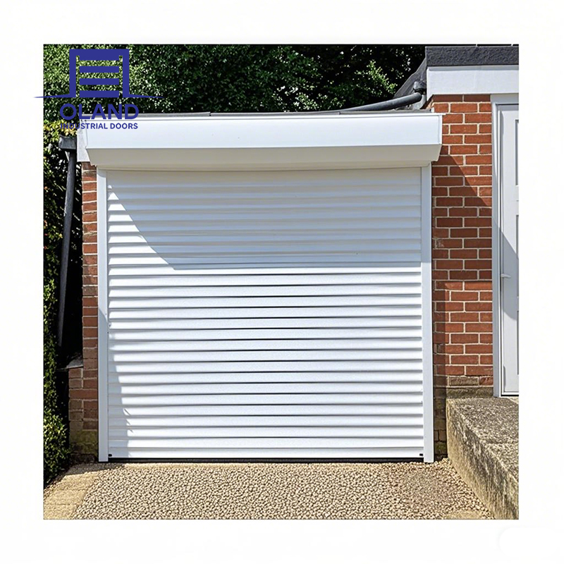 OLAND Aluminum Roller Shutter Door Industrial Anti-Theft Electric Roll Up Door with Windproof Curtain for Warehouse