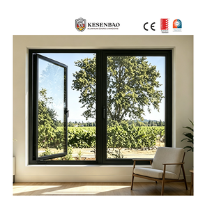 CE Custom Thermal Break Aluminum Office Window Casement