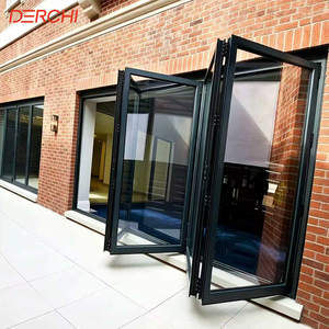 Patio Double Glass Exterior Bifold Doors