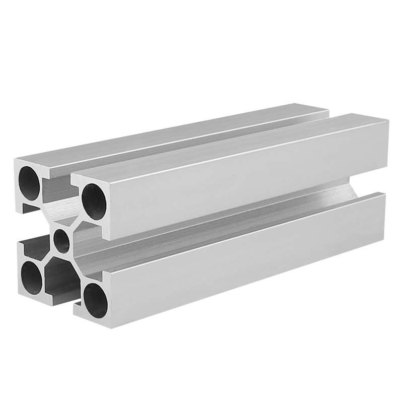 Wholesale Customized 6063 T5 40x40 Sliver Aluminium Industrial Profiles for Windows and Doorsion