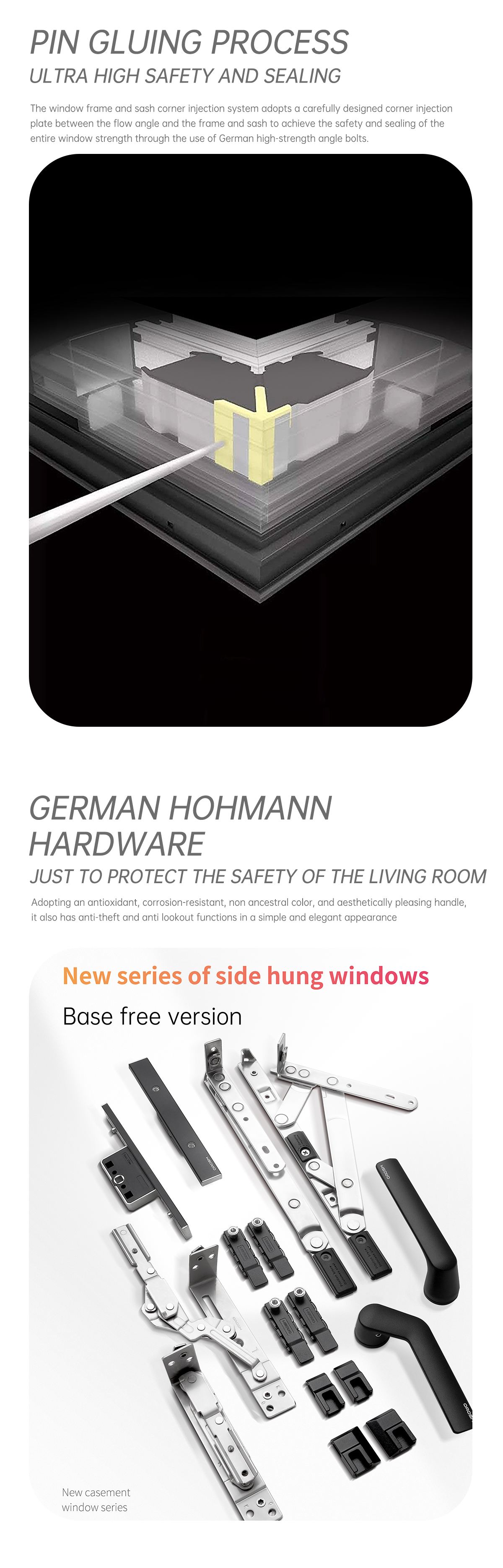 Factory Customization Balcony Openings Panoramic Door Aluminum Track Insulated Glass Heavy Sliding Door