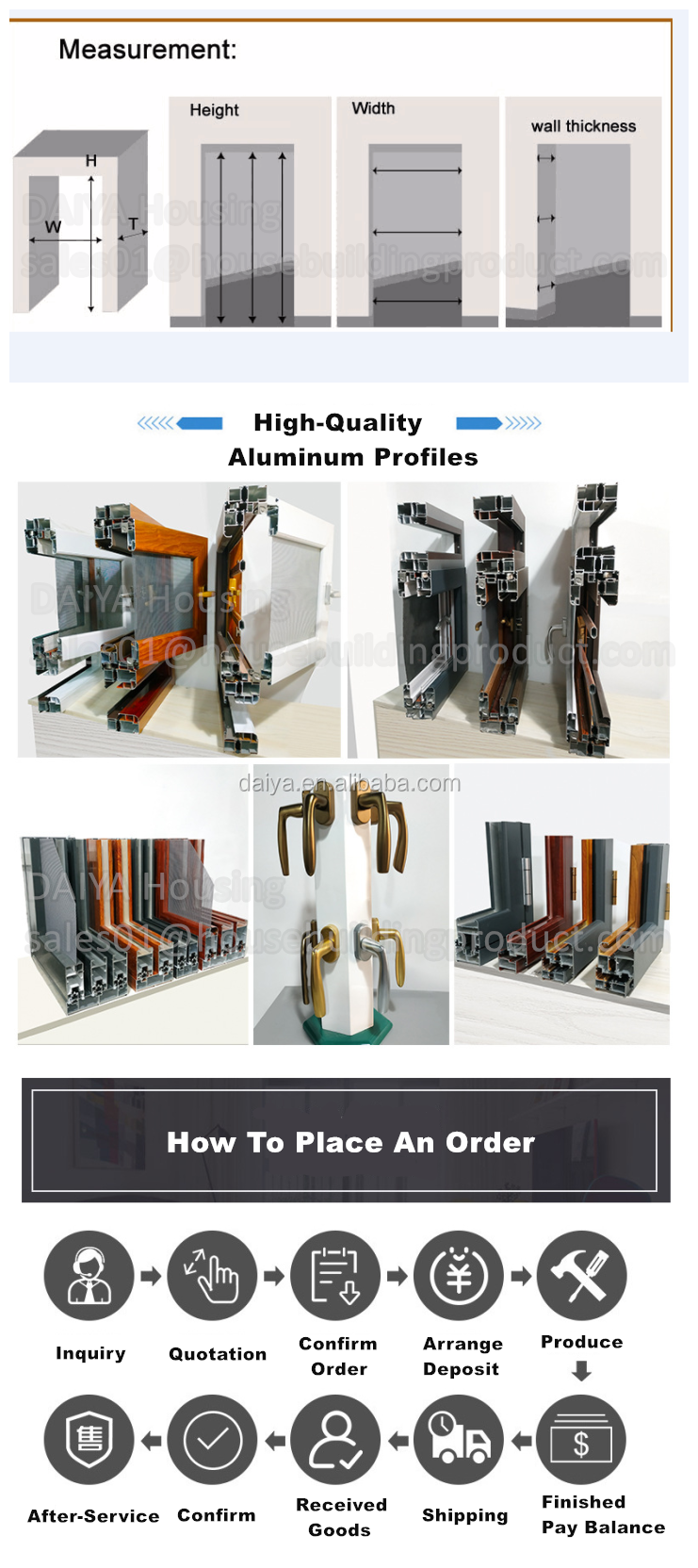 DAIYA Crittal Casement windows with Tempered Glass