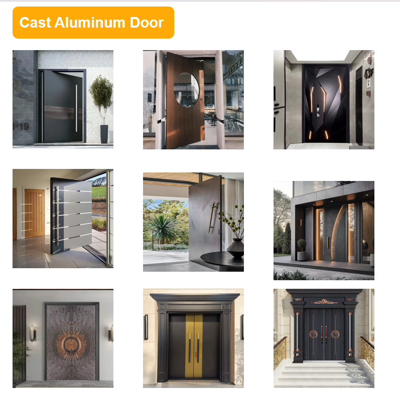 Finished custom door style A
