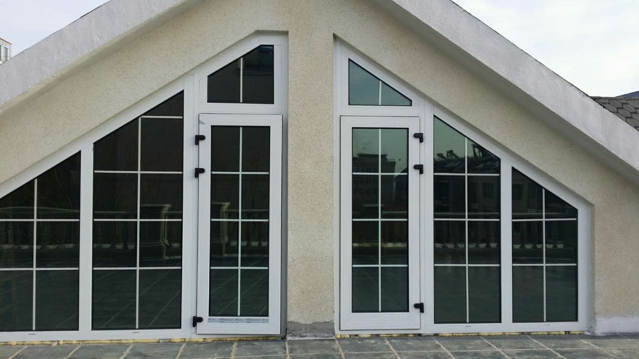 Wholesale Thermal Insulated Aluminum Clad Wood Door Double Glazed Exterior Door for Home