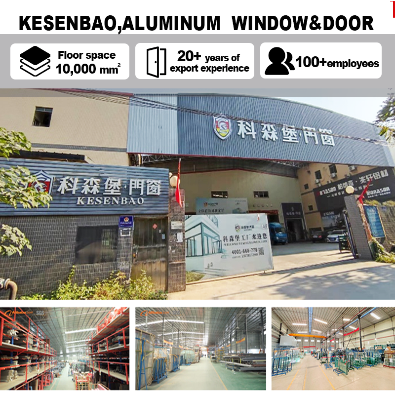 Double Glazed Aluminum Turn and Tilt Aluminium Casement windows Thermal Break System for Energy Efficient Villa Homes