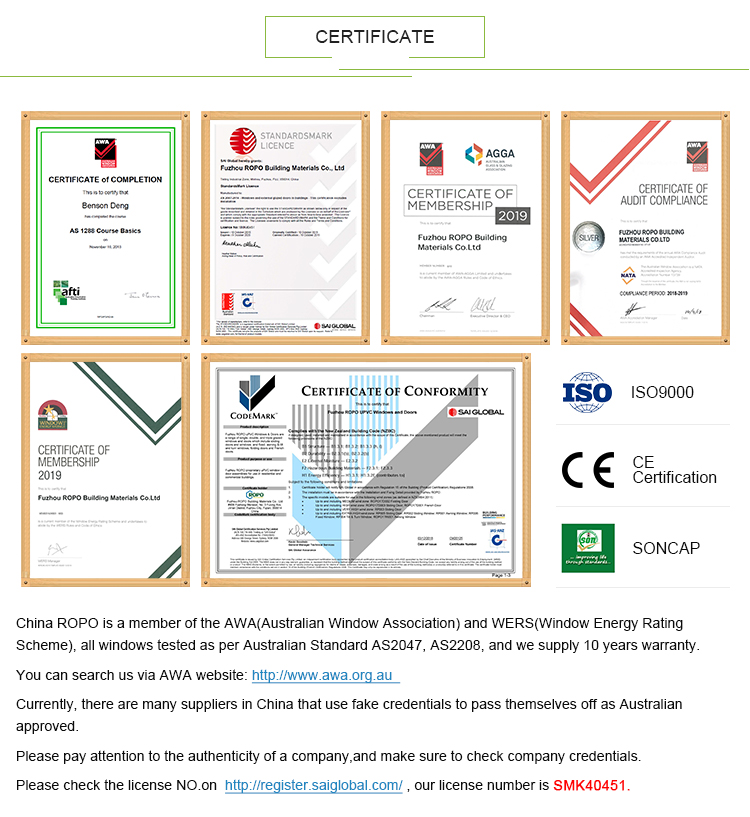AS2208 Hurricane Impact Window Certification