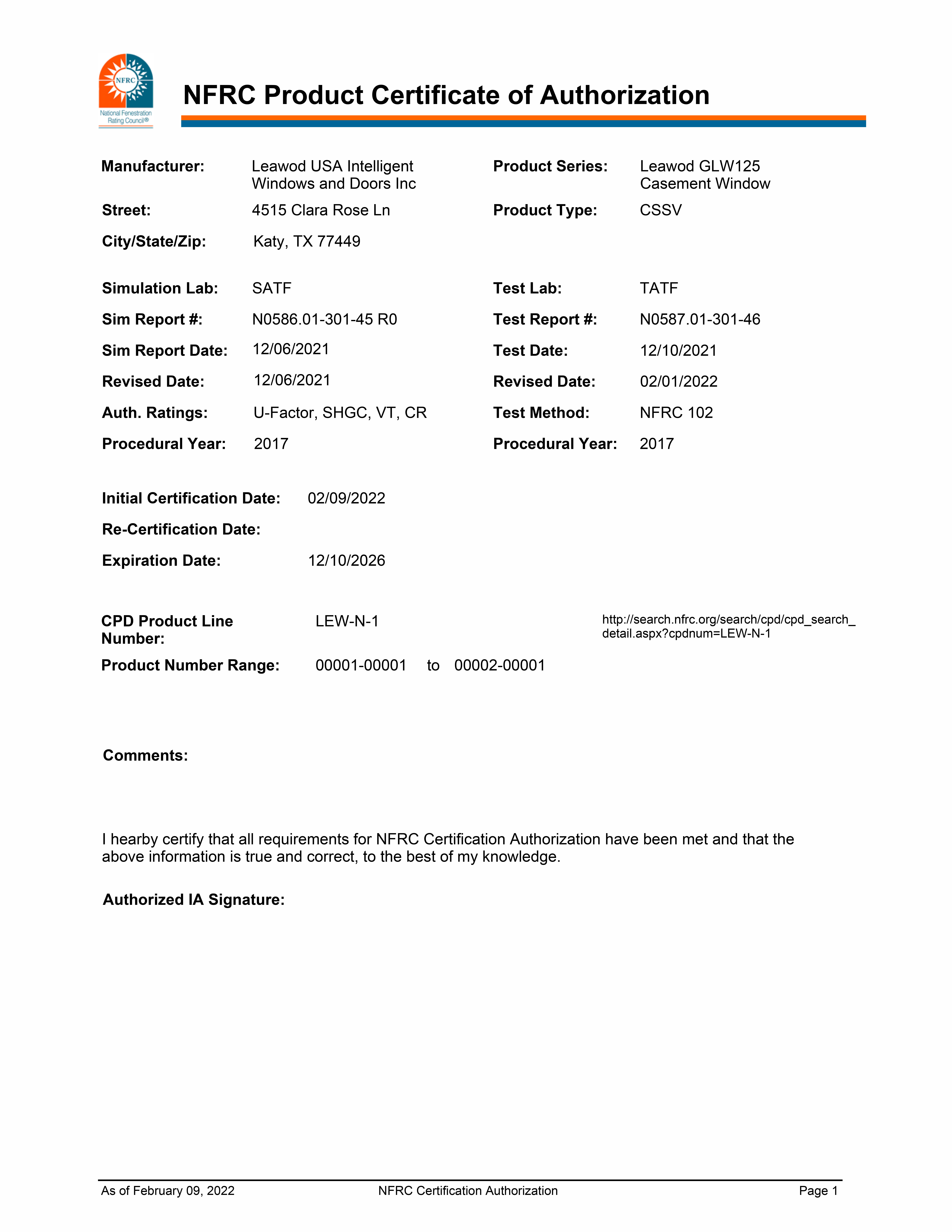 Company Quality Certificate 2