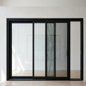 Floor-to-Ceiling Super Slim Sliding Glass Door Six Panel
