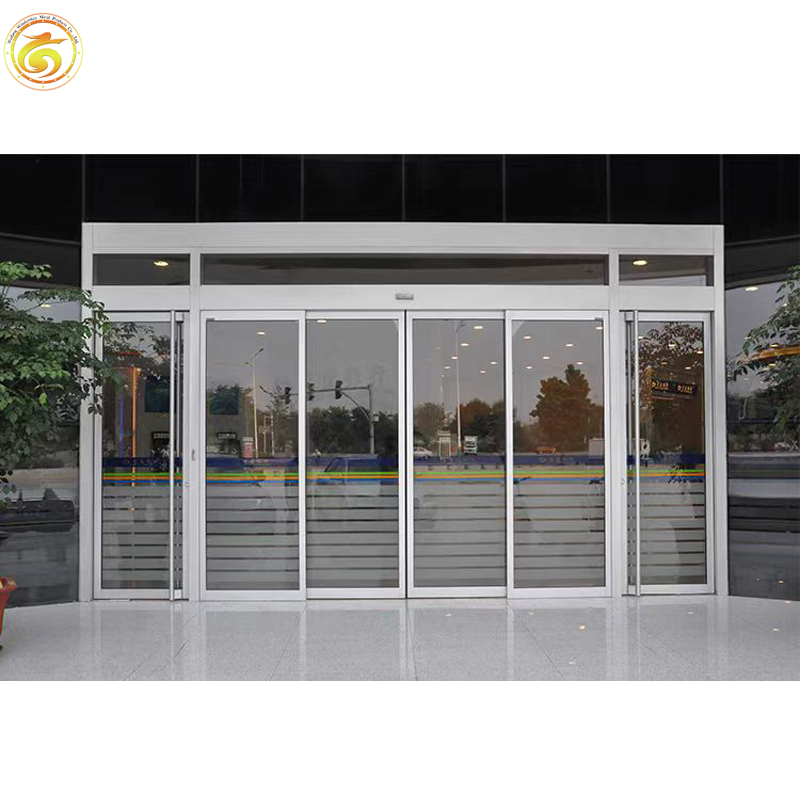 Modern Architectural Facade Entryway Glass Aluminum Storefront Doors Commercial Building Exterior Design
