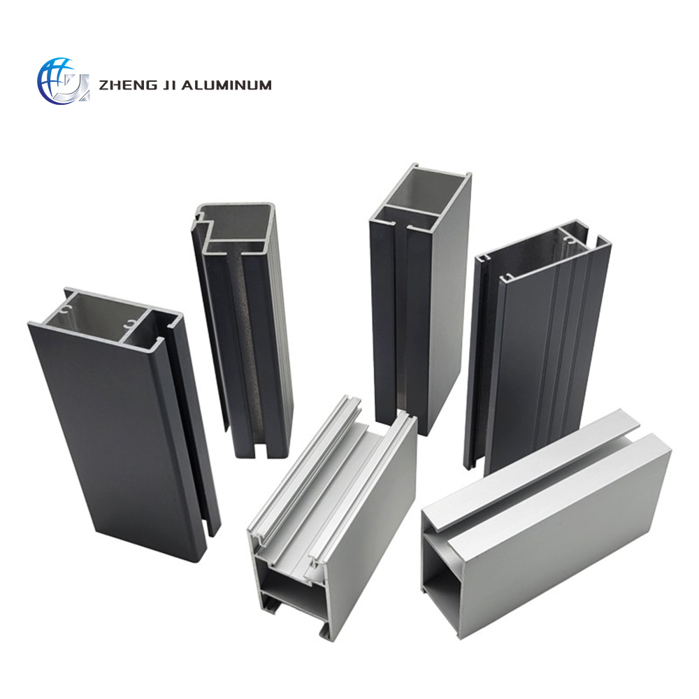 Custom Size Aluminum Window Door Extruded Profiles Slim Glass Door &amp; Partition Aluminum Extrusion Profile Manufacturer