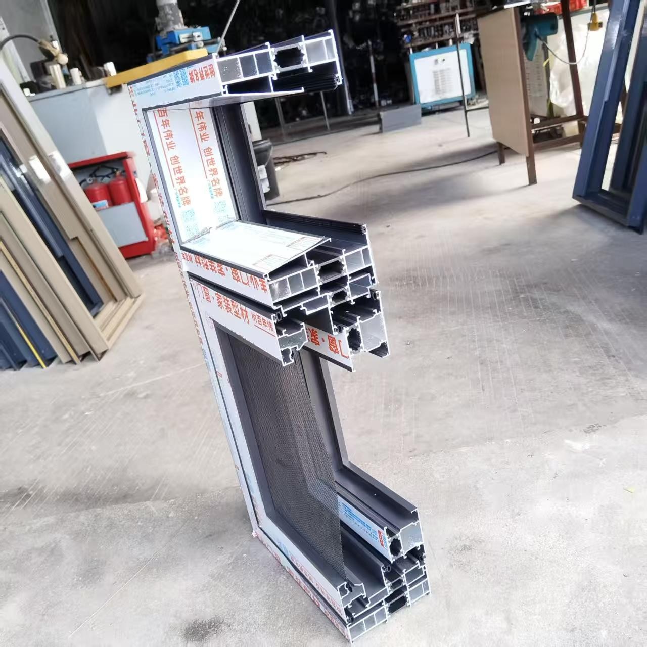 Thermal Break Aluminum Casement Window Sliding Door Panoramic Glass Window Custom Aluminum Window and Sunroom