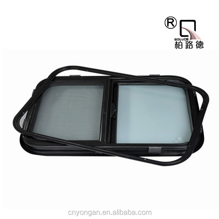 Double Glazed Aluminum Frame Side Sliding Motorhome &amp; Rv Window for Sale